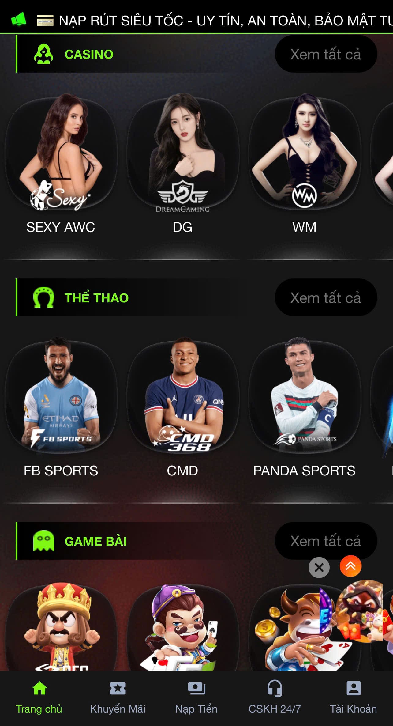 App Nhà cái pe78904